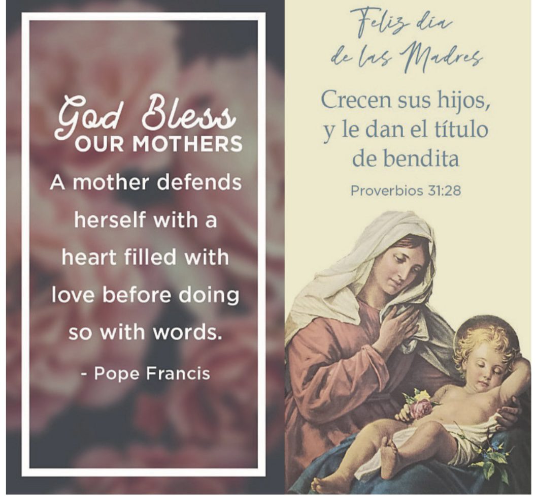 Mothers day  sunday may 9th  st mark the evangelist parish